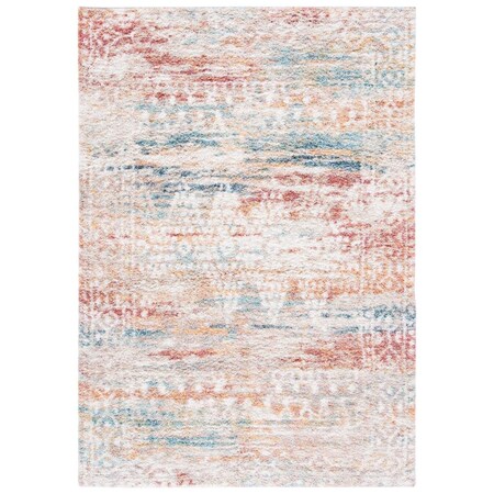 Safavieh 5 ft.-5 in. x 7 ft.-7 in. Calista Global Rectangle Rug, Ivory & Beige CAL138A-5